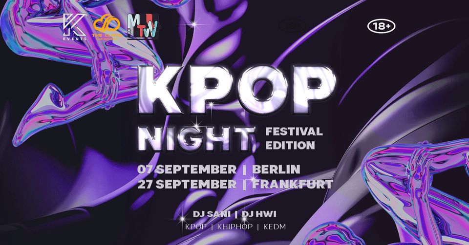 OfficialKEvents | FRANKFURT: KPOP & KHIPHOP Night Festival Edition