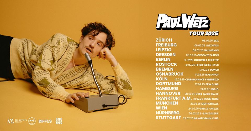 Paul Wetz /// Tour 2025 /// Köln