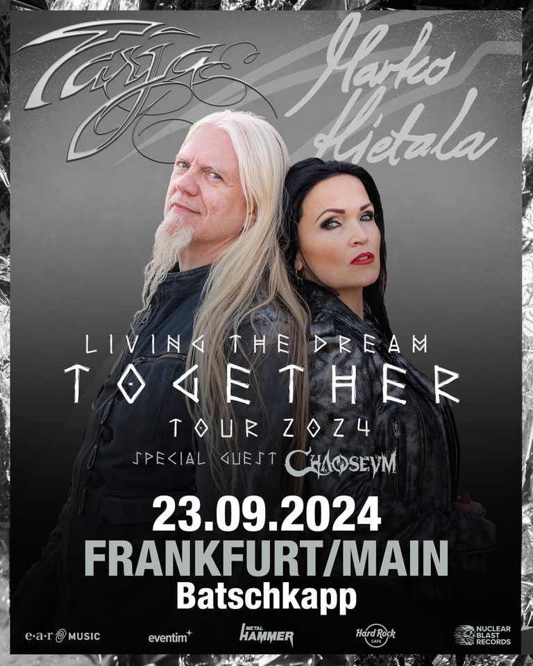 TARJA & MARKO HIETALA | Batschkapp, Frankfurt | 23.09.24