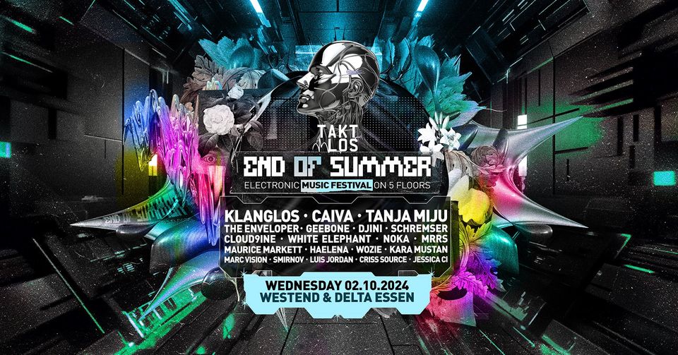 Taktlos • End of Summer Festival • 4 Floors