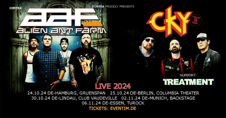 Alien Ant Farm & CKY // Essen - Turock