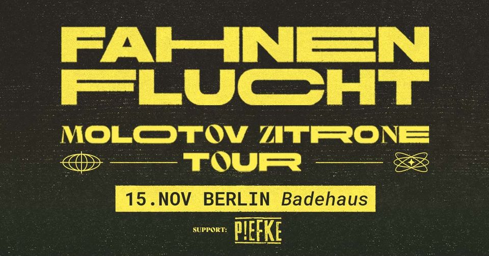 Fahnenflucht – Molotov Zitrone Tour | Berlin