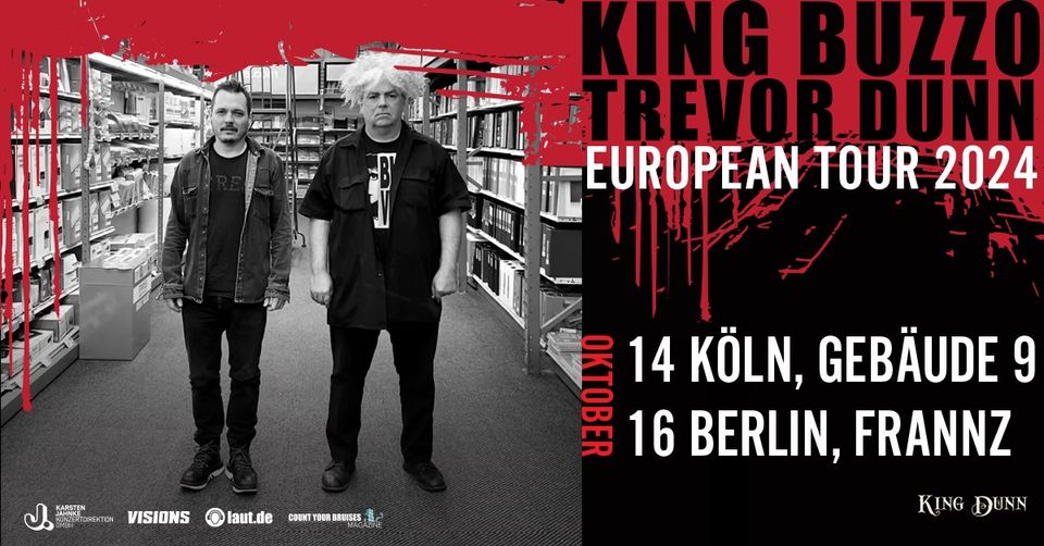 Buzz Osborne x Trevor Dunn | King Dunn Tour 2024 | Berlin