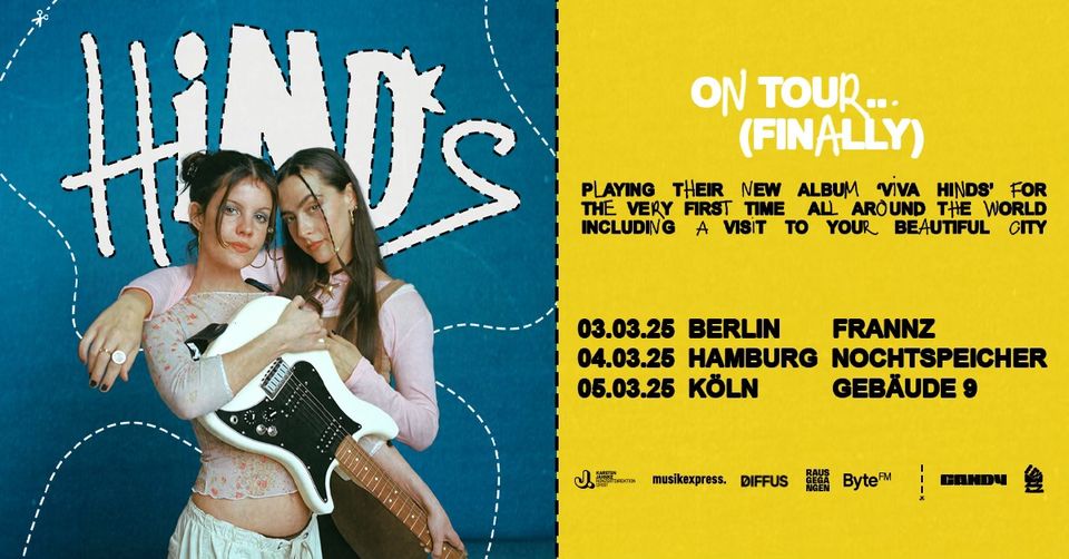 Hinds | On Tour ... (Finally) | Berlin