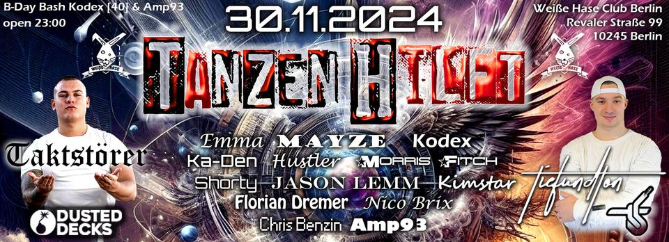 Tanzen Hilft / TiefundTon/Taktstörer/Emma/Jason Lemm /u.v.m.