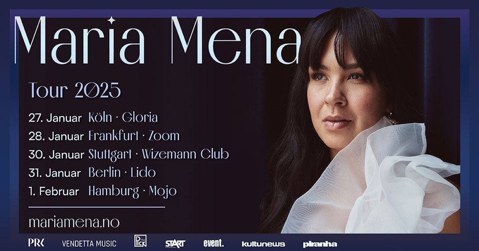 Maria Mena - Tour 2025 | Berlin