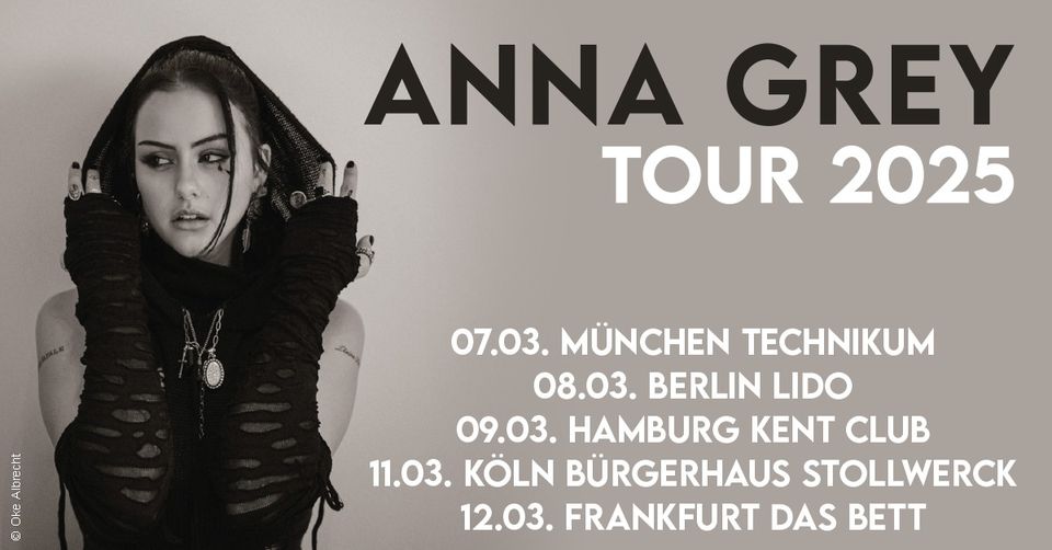 Anna Grey - Tour 2025 | Berlin