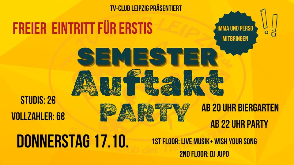 Semester-Auftaktparty