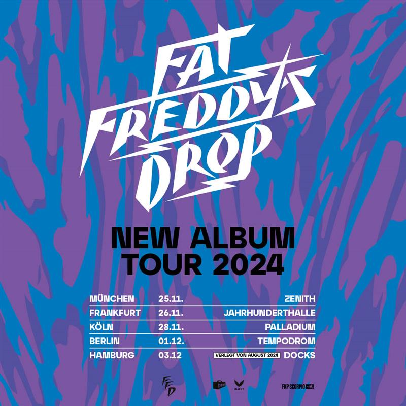 Verlegt: FAT FREDDYS DROP - Hamburg, Docks