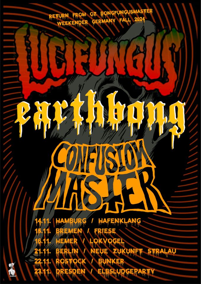 Lucifungus & Earthbong & Confusion Master // Hamburg - Hafenklang