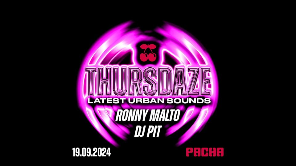 Jeden Donnerstag - Pacha & 089 Bar