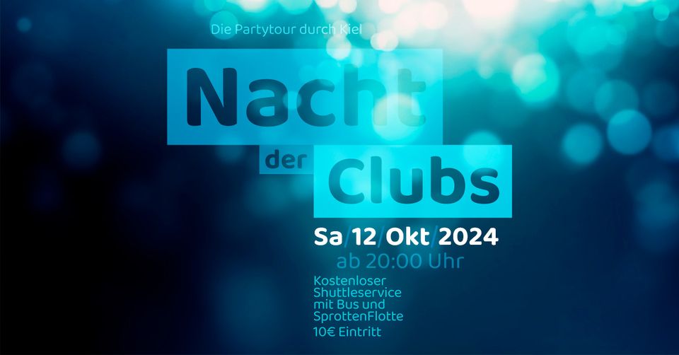 #NDC24: Die Nacht der Clubs in Kiel!