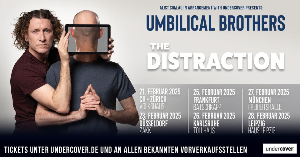 The Umbilical Brothers "The Distraction Tour 2025" | Frankfurt