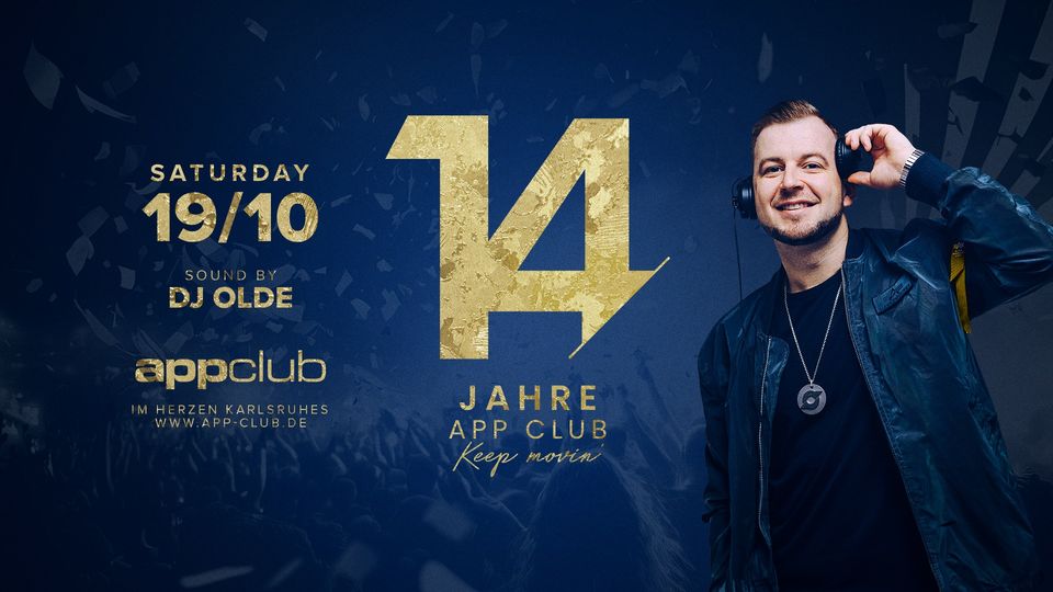 14 JAHRE APP CLUB! 🍾