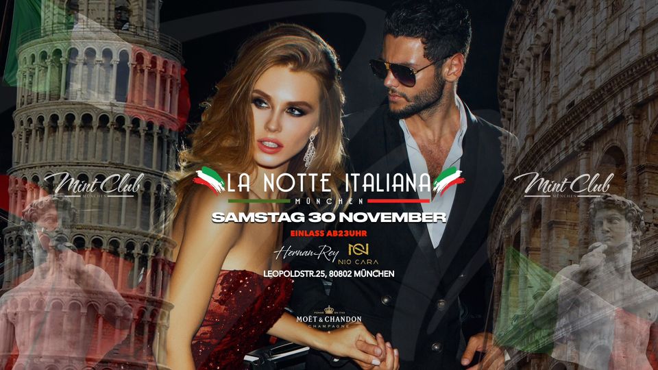 La Notte Italiana! Samstag 30 November