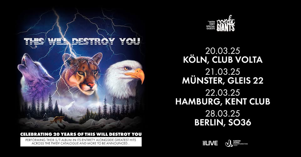 This Will Destroy You | Celebrating 20 Years 2025 | Hamburg