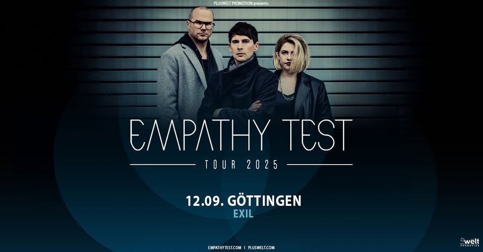 EMPATHY TEST // Tour 2025 // Fr. 12.09. // Göttingen, Exil 