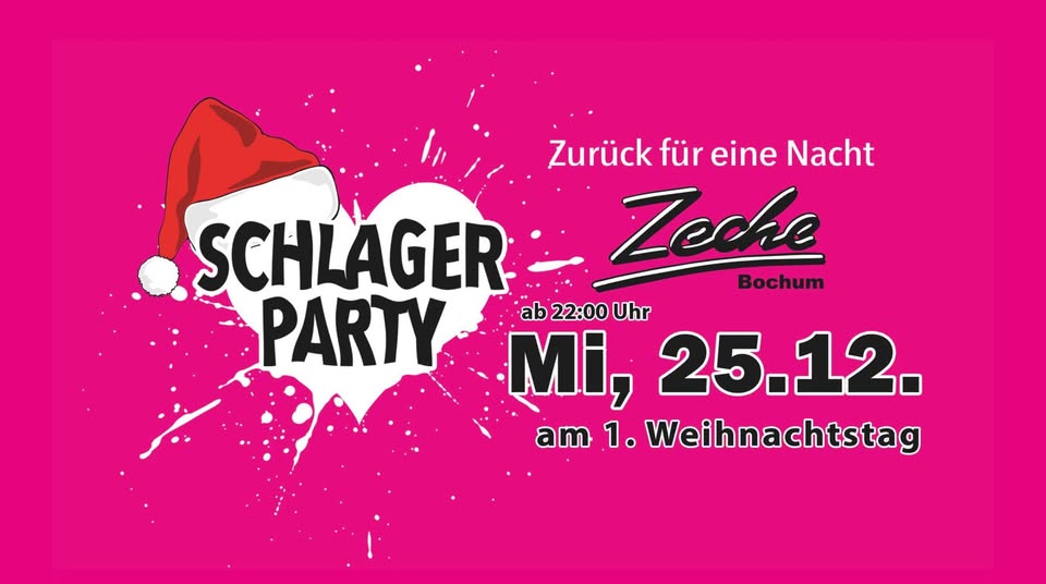 Schlagerparty - Zeche Bochum