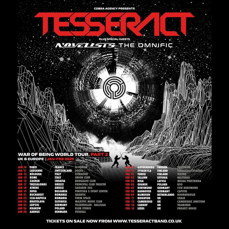 TesseracT // War Of Being World Tour - Part II // Dortmund
