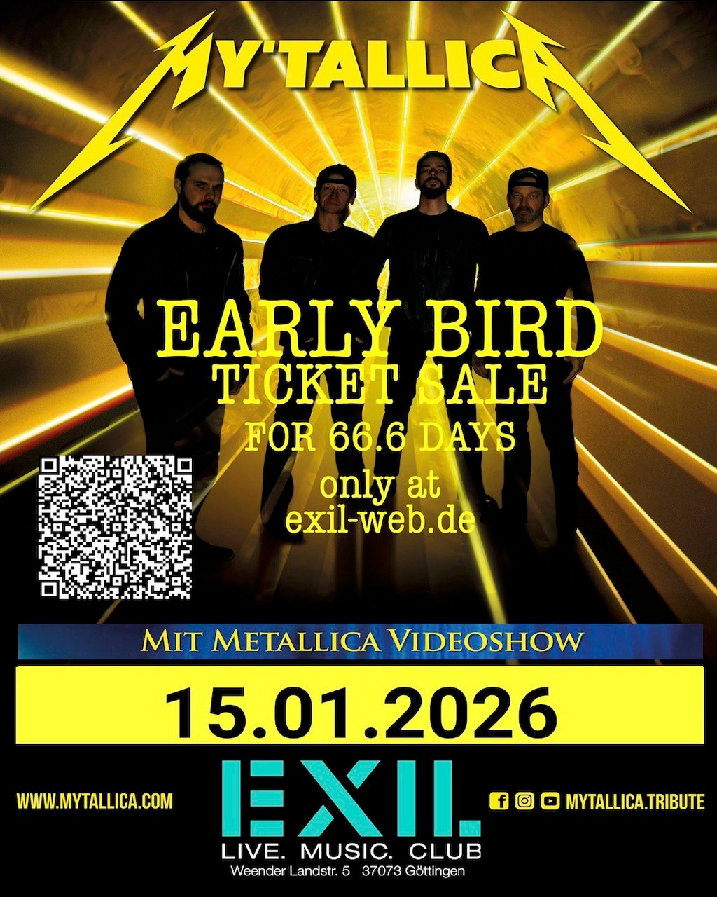 Mytallica - Early Bird Ticket Sale