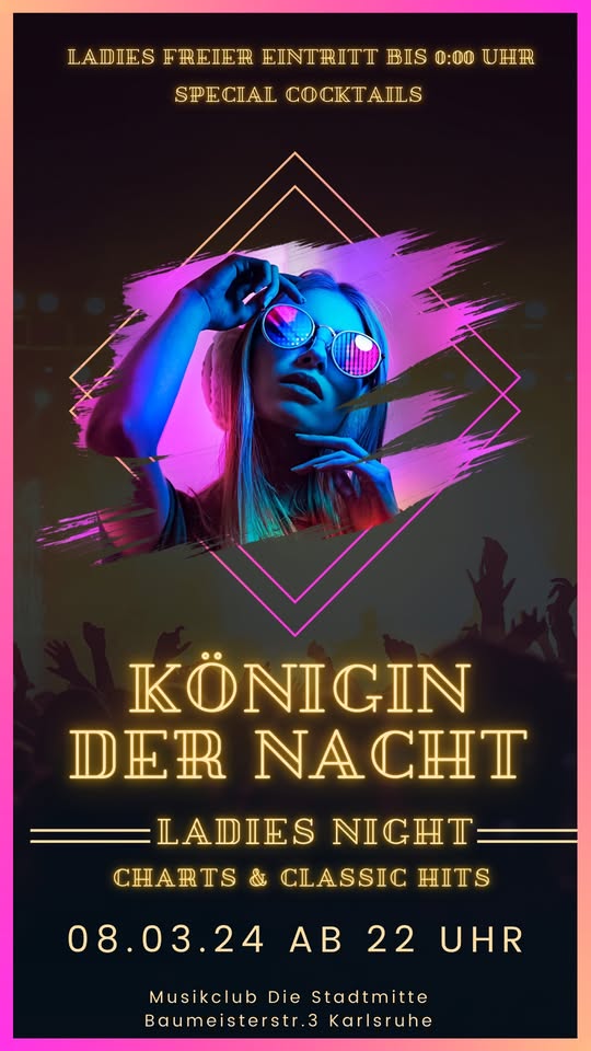 Königin der Nacht - Ladies Night