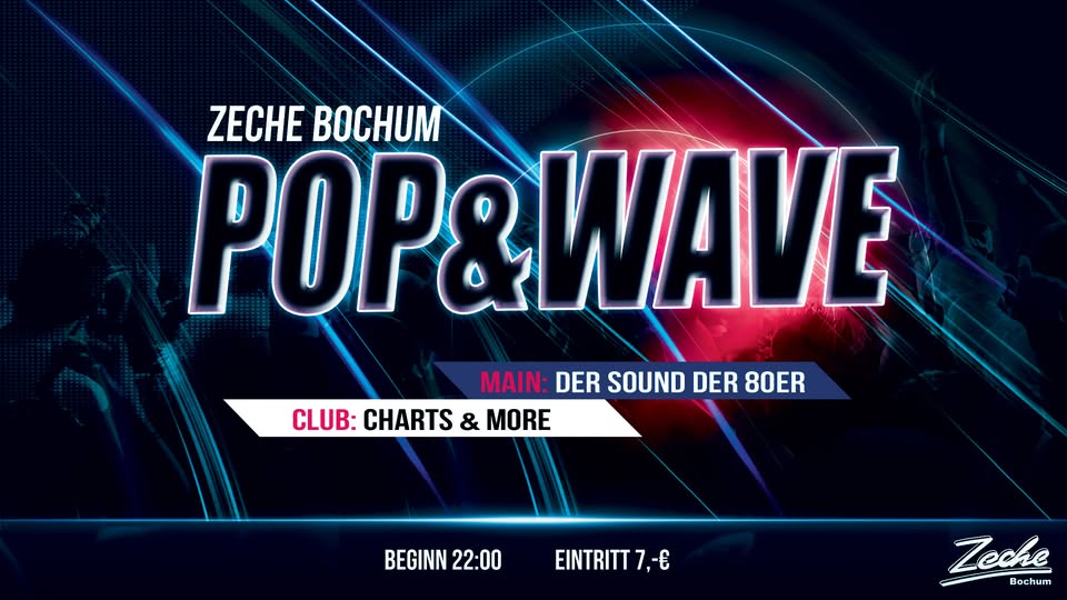 Pop & Wave - Zeche Bochum - Sonntag!