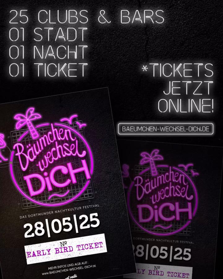 Bäumchen Wechsel Dich - Das Dortmunder Nachtkultur Festival
