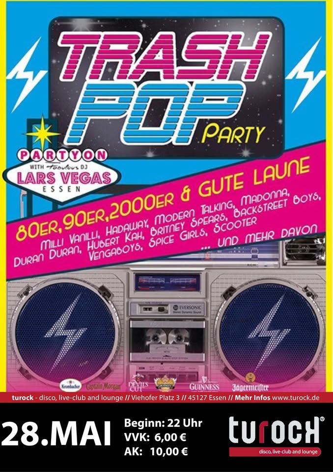 turock‘s TRASHPOP PARTY 