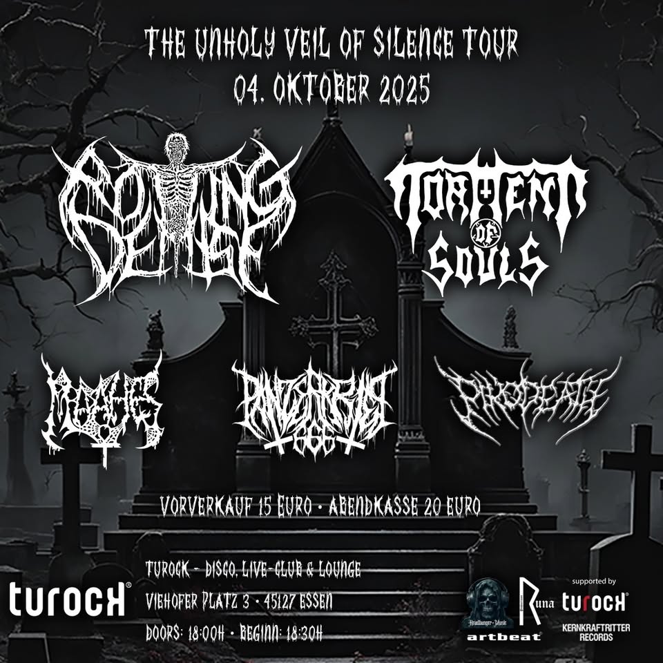 The Unholy Veil Of Silence Releaseshow! 