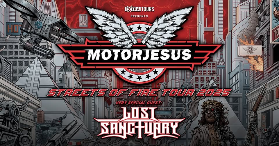 Motorjesus - Streets of Fire Tour 2025