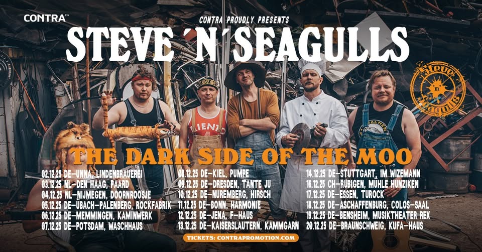 Steven'n'Seagulls // The Dark Side Of The Moo // Essen
