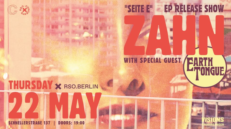 ZAHN Release Show w/ EARTH TONGUE