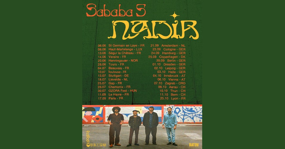 Sababa 5 x Nadir Tour - Gretchen, Berlin