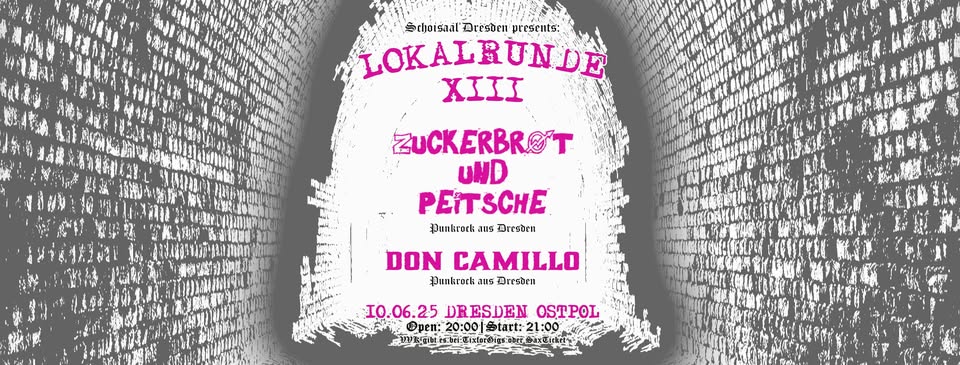 Lokalrunde#13: Zuckerbrot & Peitsche + Don Camillo