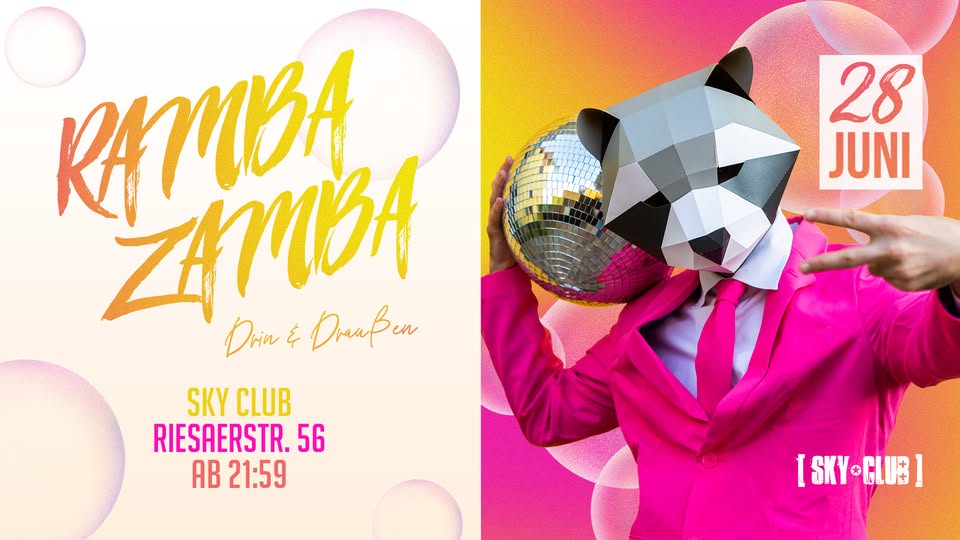 28.06.2025 - RAMBA ZAMBA! Open Air - Drin & Draußen - Sky Club Leipzig