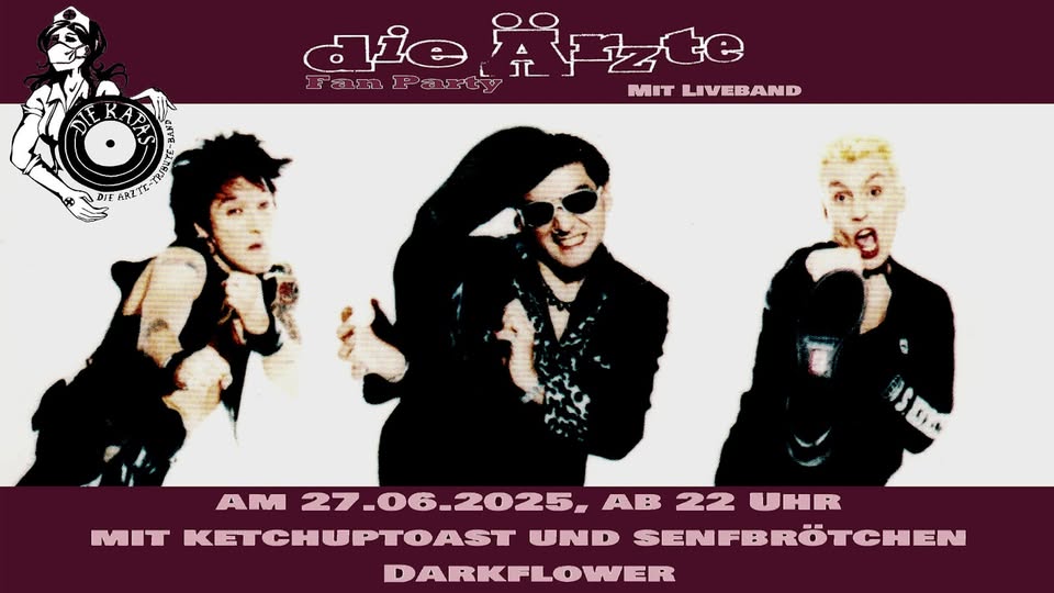 Die Ärzte Fanparty | Special-Guest: Die Kassenpatienten