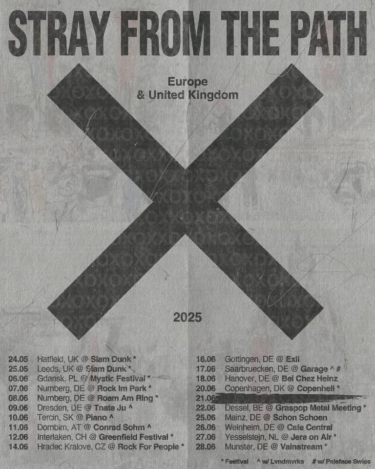 Stray From The Path (US / Hardcore, Metalcore) | Special Guest: Half Me