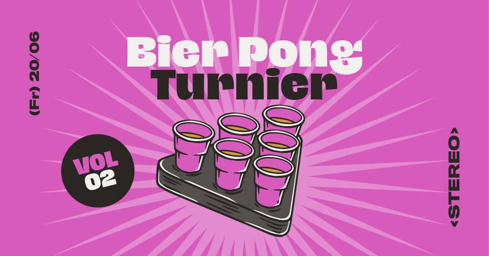 BIER PONG TURNIER