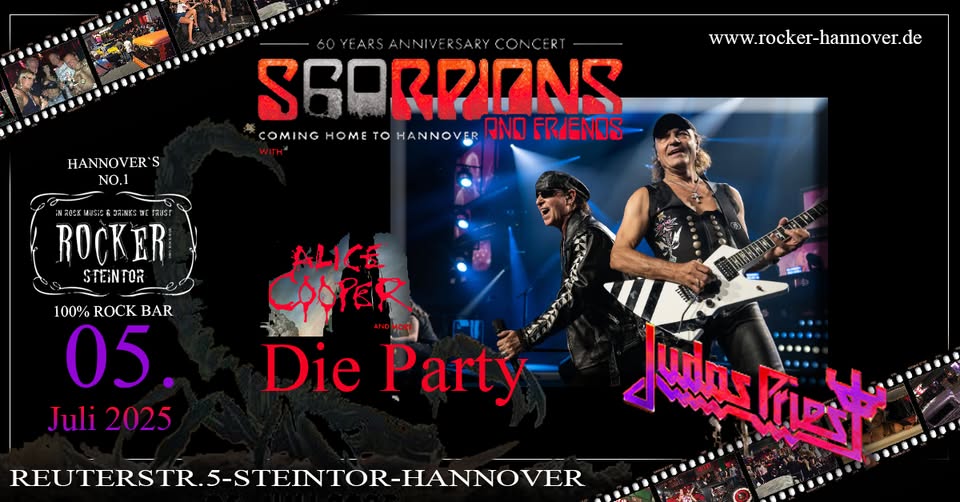 ROCKER " SCORPIONS 2025 ❗❗❗" Die Party danach.