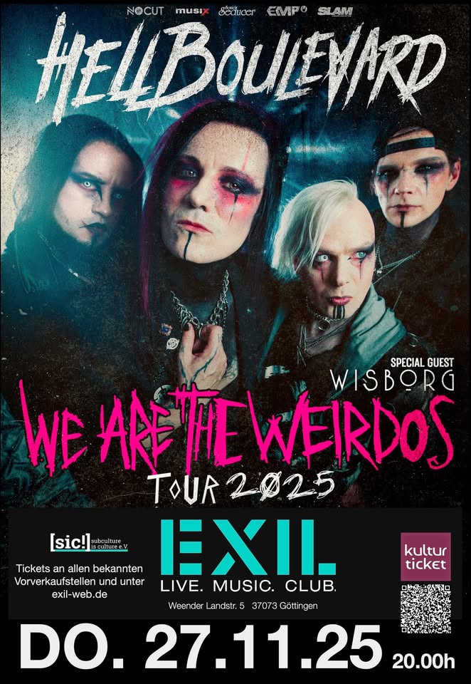 HELL BOULEVARD "We Are The Weirdos Tour 2025"
