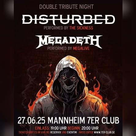 The Sickness-Disturbed/Megalive-Megadeth
