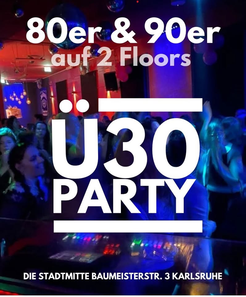 Forever Young - Ü30 80er / 90er Party - Sommer-Edition unter freiem Himmel 