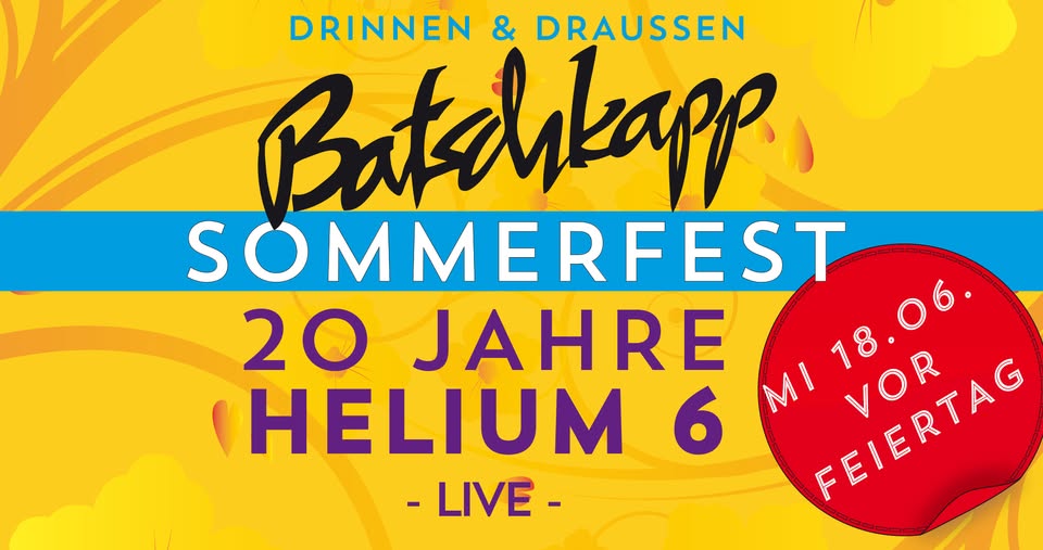 Das große Batschkapp Sommerfest 2025 / Vorfeiertag
