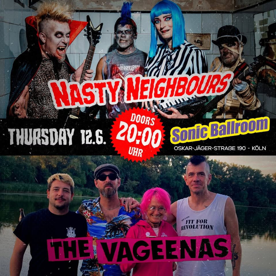 Nasty Neighbours [ARG] / The Vageenas [D]