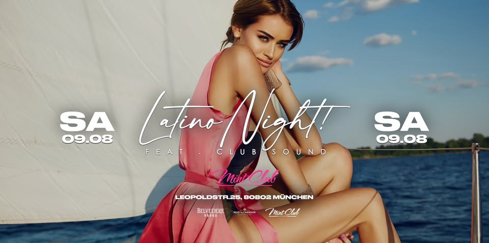 Latino Night! Samstag 09 August 2025