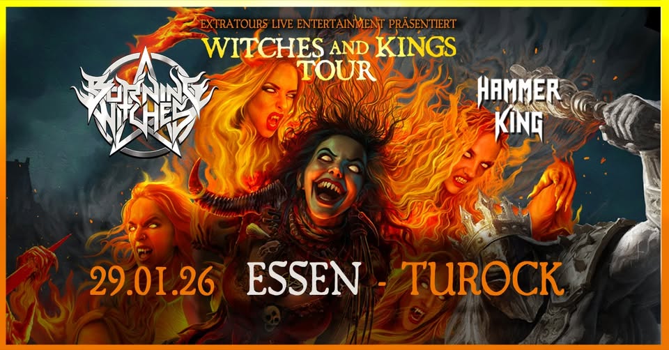 Burning Witches // Witches & Kings Tour 2026 // Essen