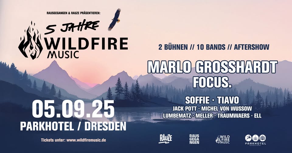 5 JAHRE WILDFIREMUSIC - Dresden