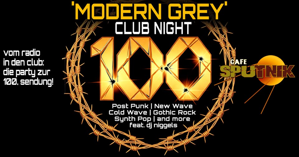 Modern Grey Club Night