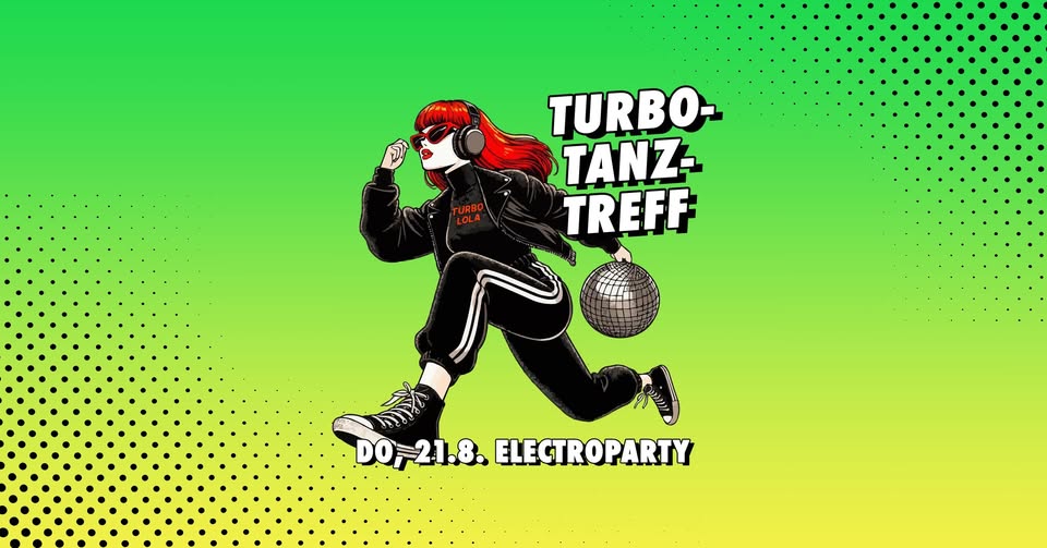 TURBO-TANZ-TREFF - Electro-Frühparty Münster im Garten der Roten Lola