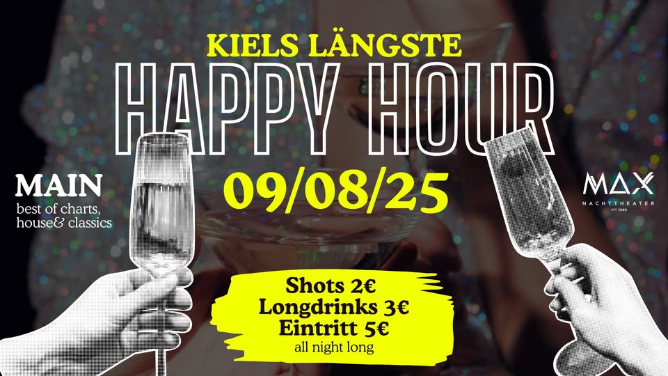Kiels längste HAPPY HOUR